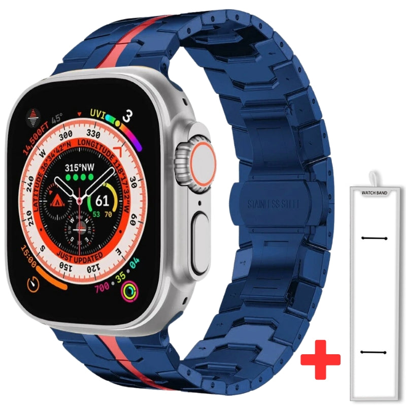 Highland Stainless Steel Apple Watch Band