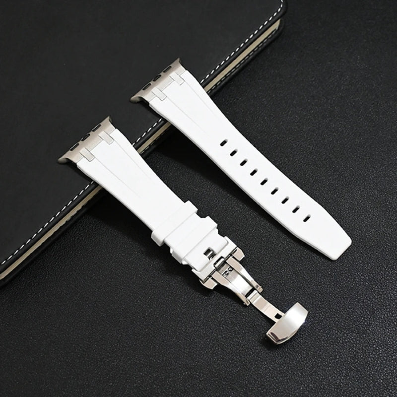 TitaniumGrip Silicone Apple Watch Band