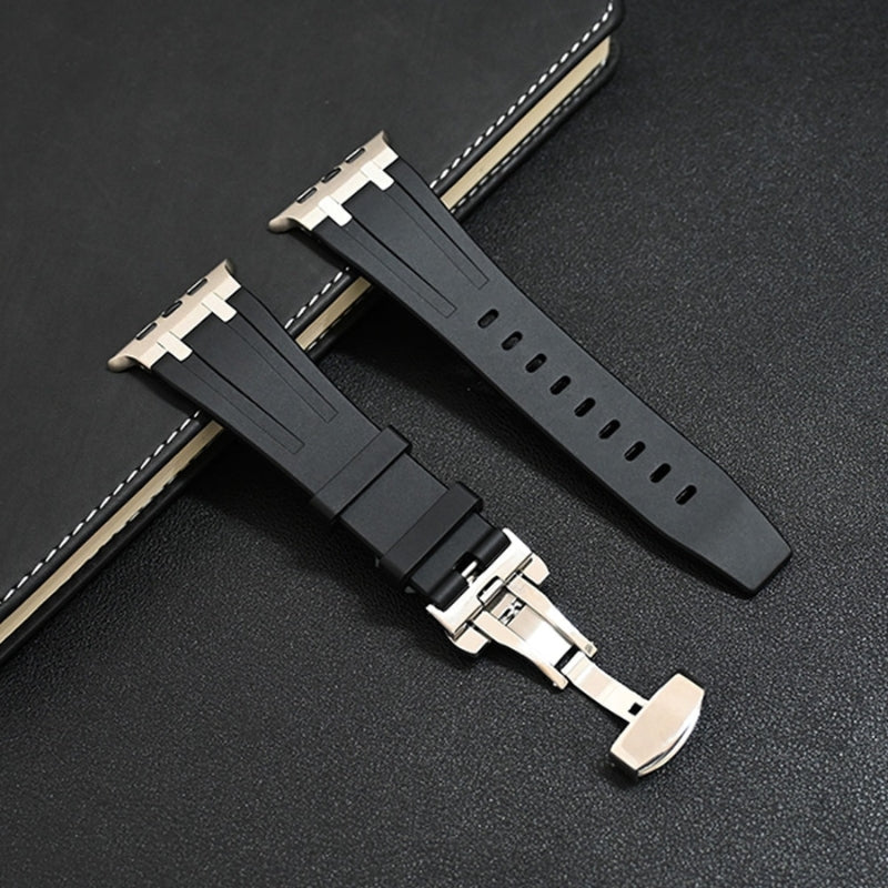 TitaniumGrip Silicone Apple Watch Band