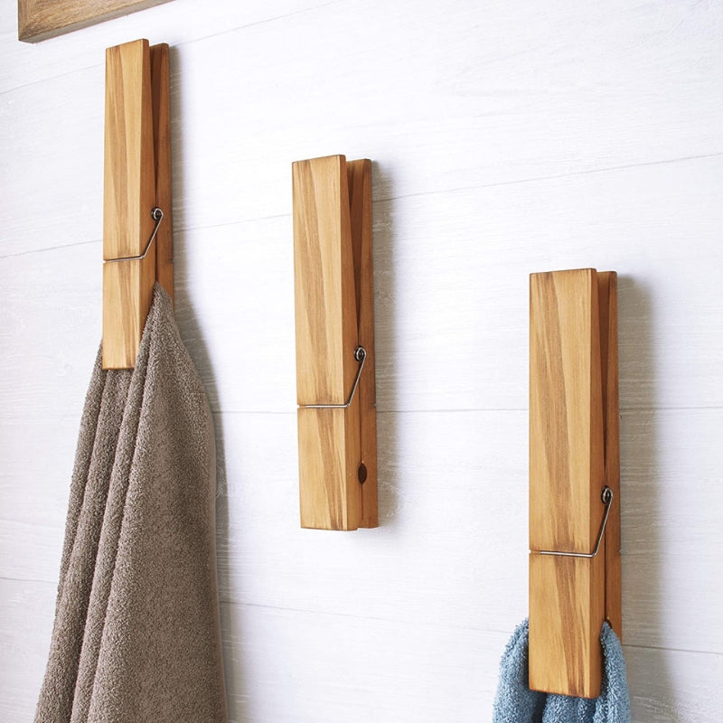 Large Wooden Clothespin