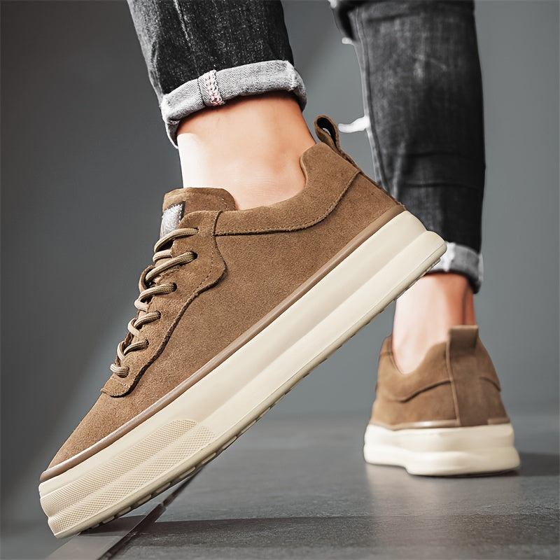 Massimo Suede Leather Sneakers