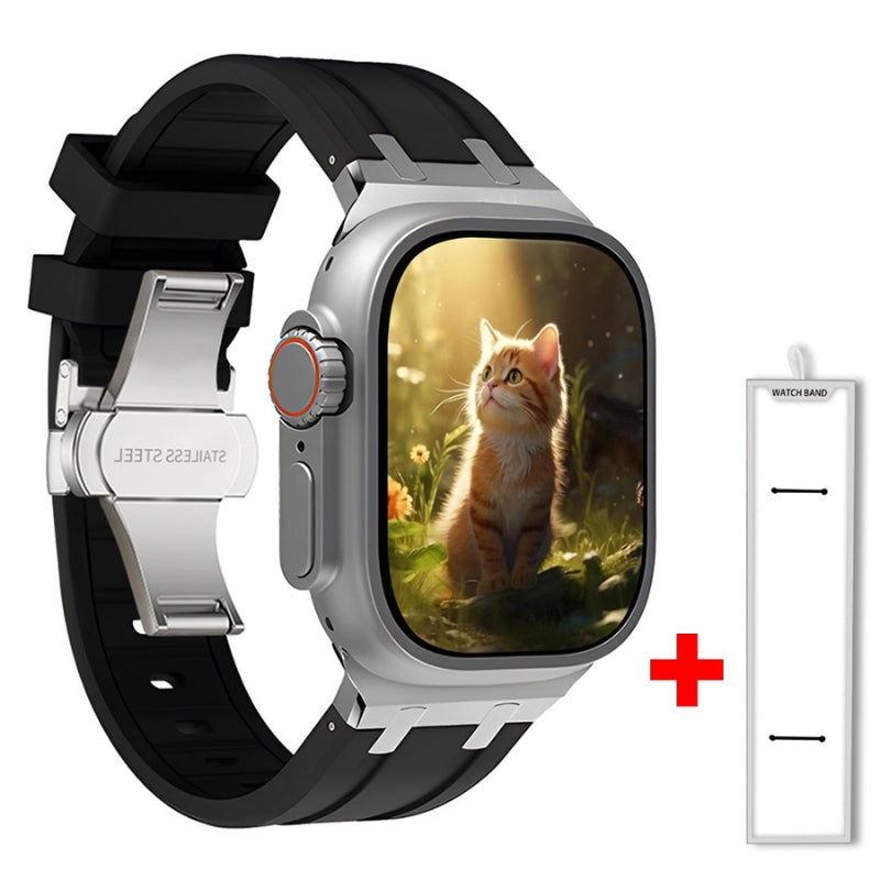 TitaniumGrip Silicone Apple Watch Band