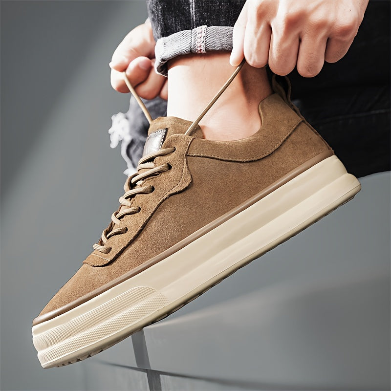 Massimo Suede Leather Sneakers