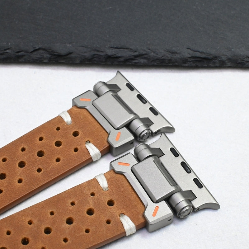 Heritage Touch Leather Apple Watch Band