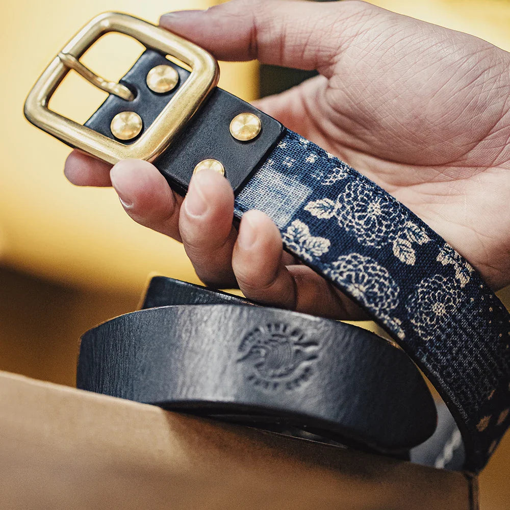 Graham Wells Leather Belt