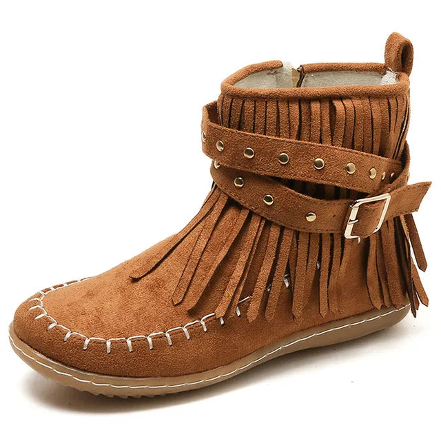 Clara Woods Suede Boots