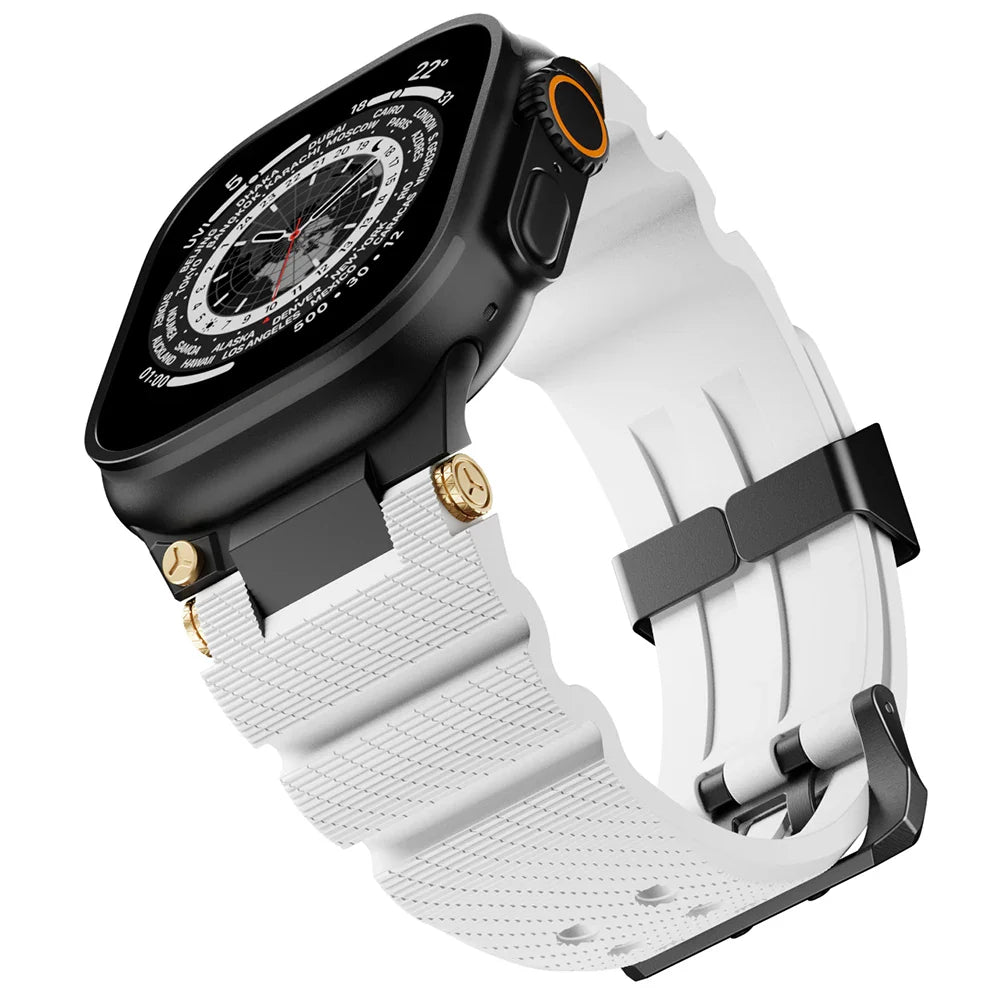 Renzo Nomad Silicone Apple Watch Band