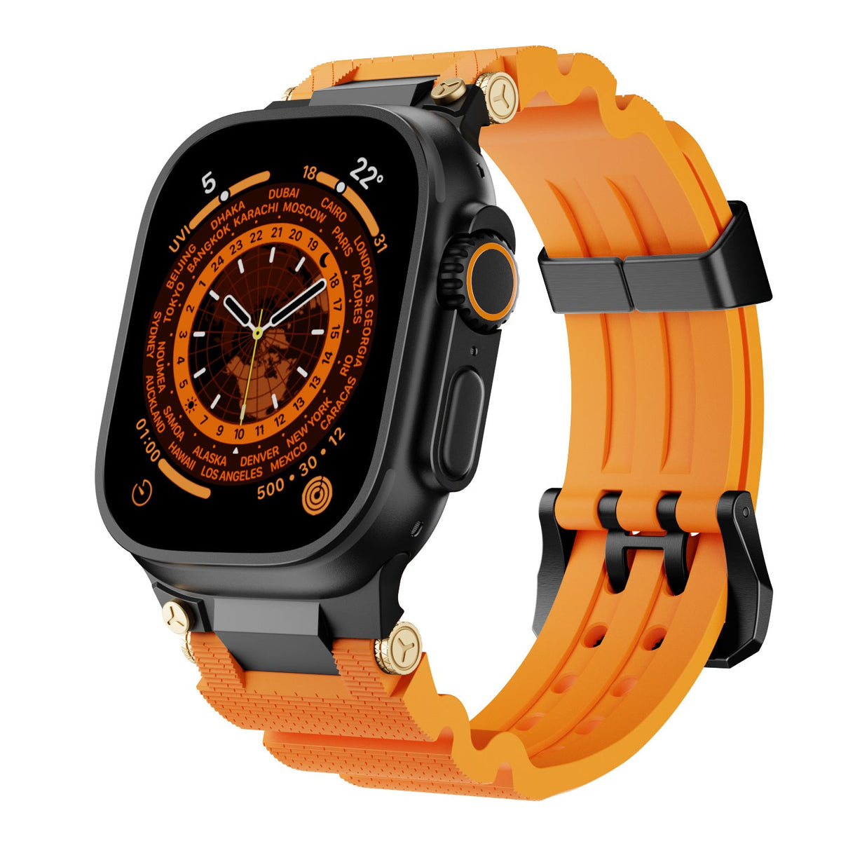 Renzo Nomad Silicone Apple Watch Band