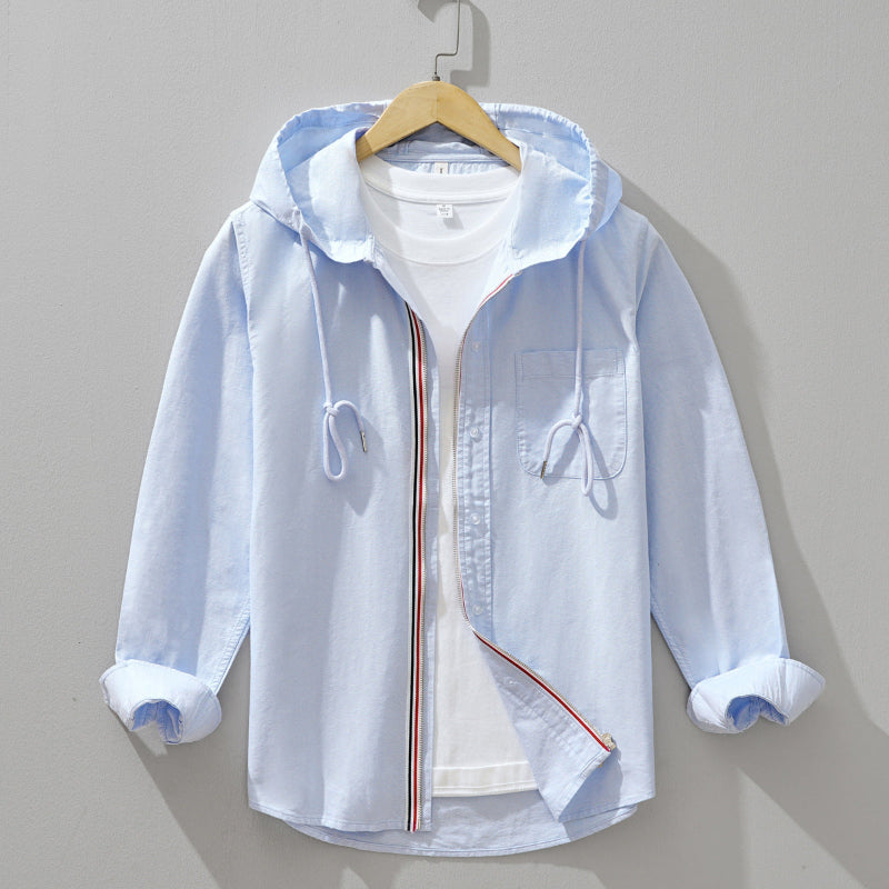 Liam Turner Hooded Cotton Shirt