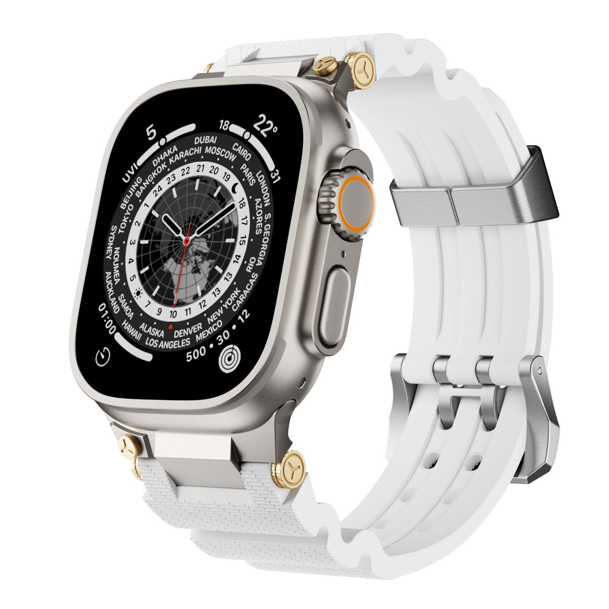 Renzo Nomad Silicone Apple Watch Band