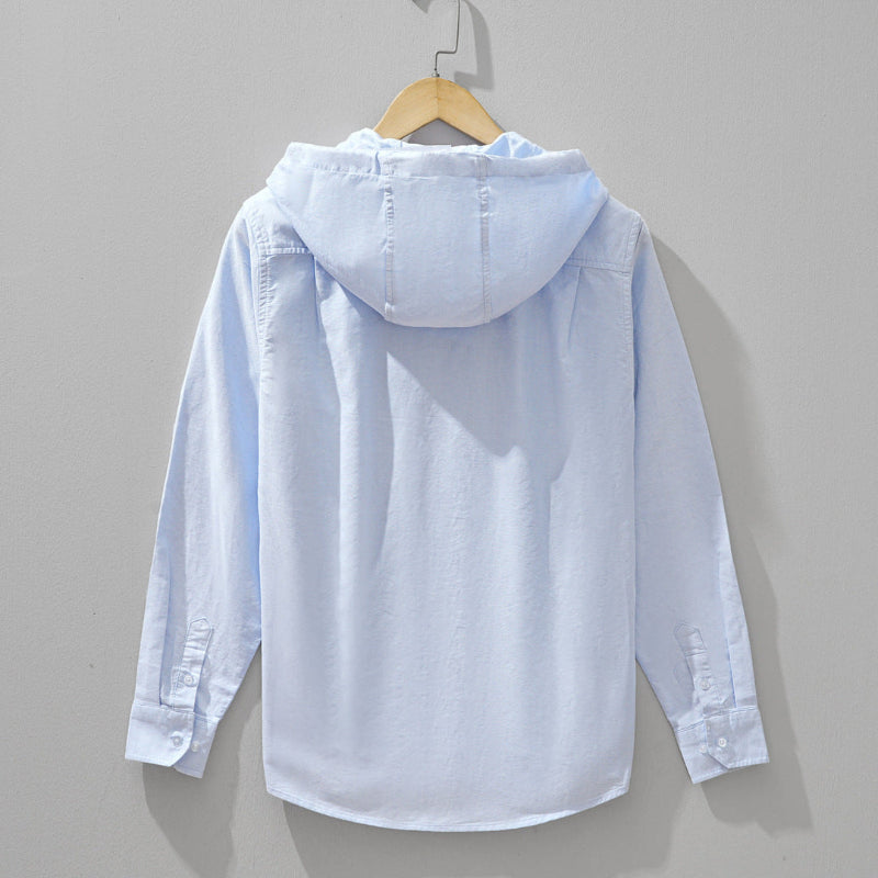Liam Turner Hooded Cotton Shirt
