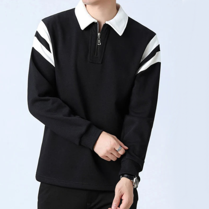 Heritage Cotton Quarter-Zip Pullover