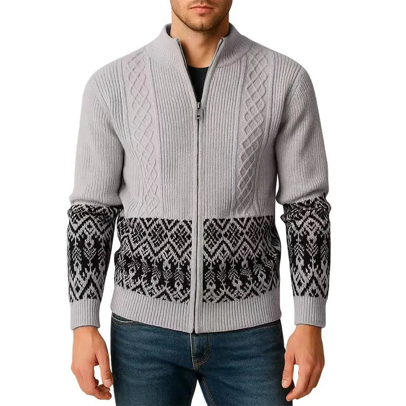 Cole Archer Nordic Zip Sweater