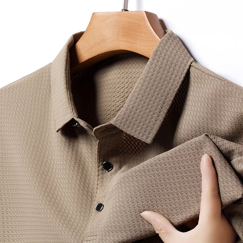 Caleb Morgan Textured Polo