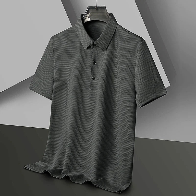Caleb Morgan Textured Polo