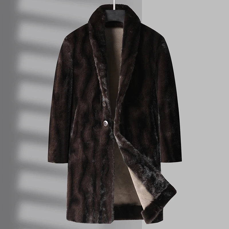 Madison Peers Faux Fur Overcoat