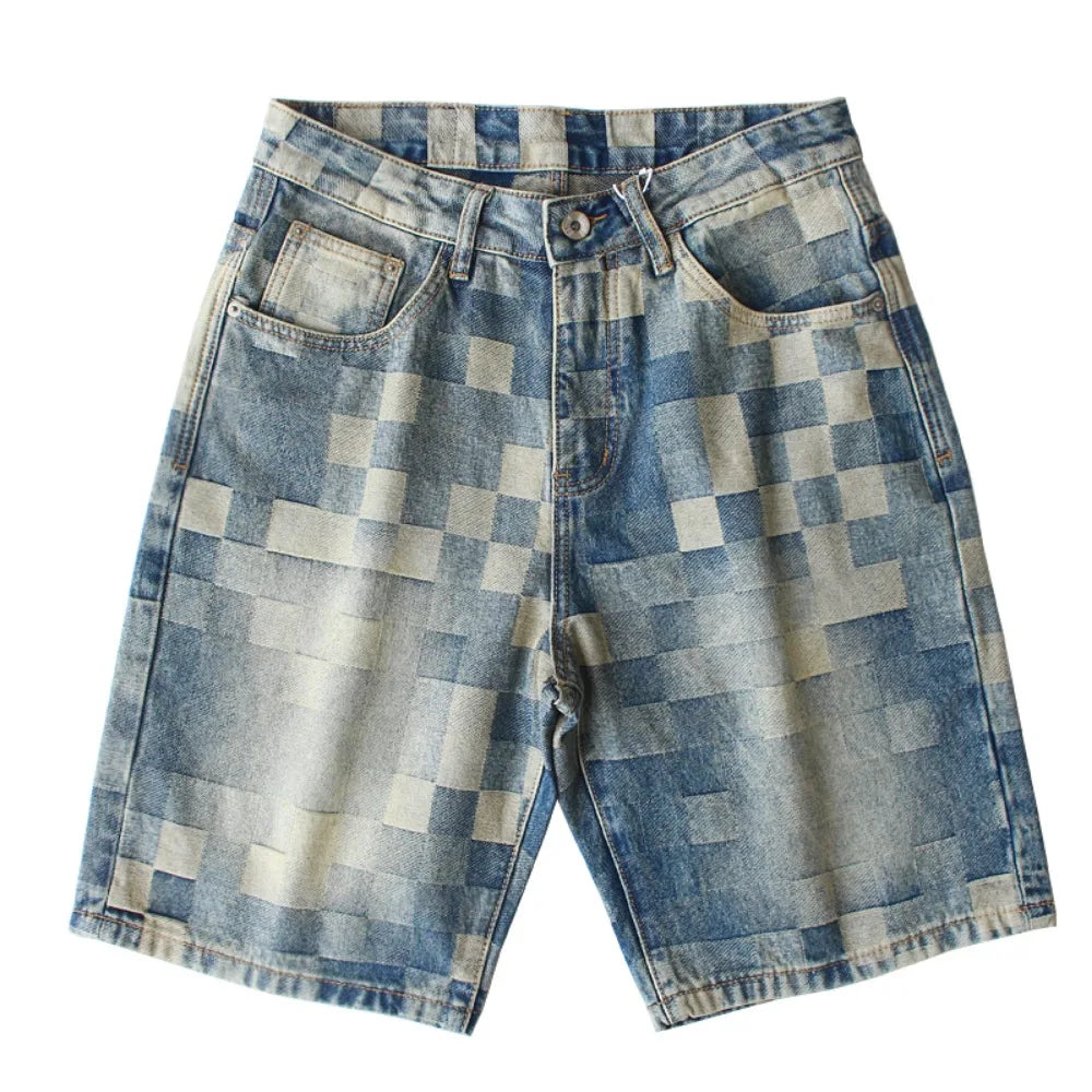 Kingston Pixel Denim Shorts