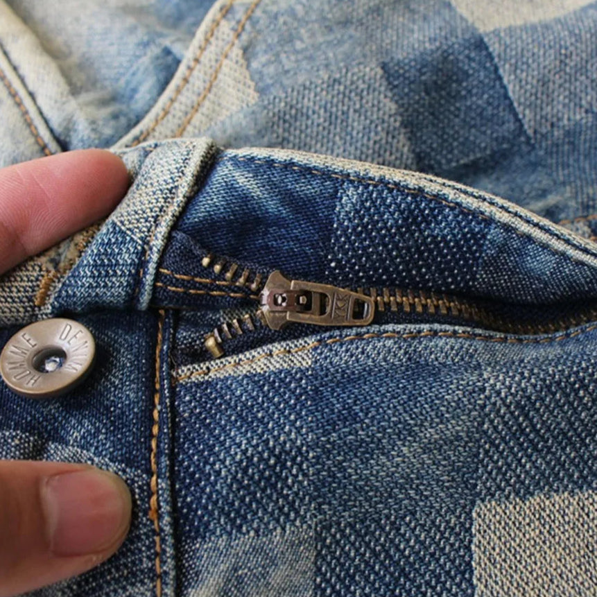 Kingston Pixel Denim Shorts