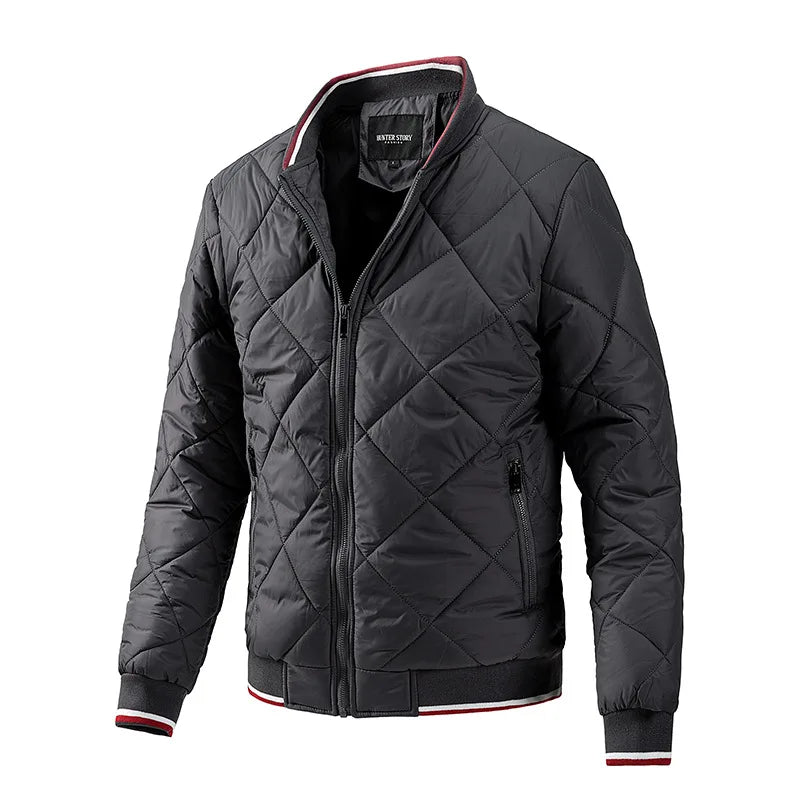 Dan Wellington Quilted Bomber Jacket