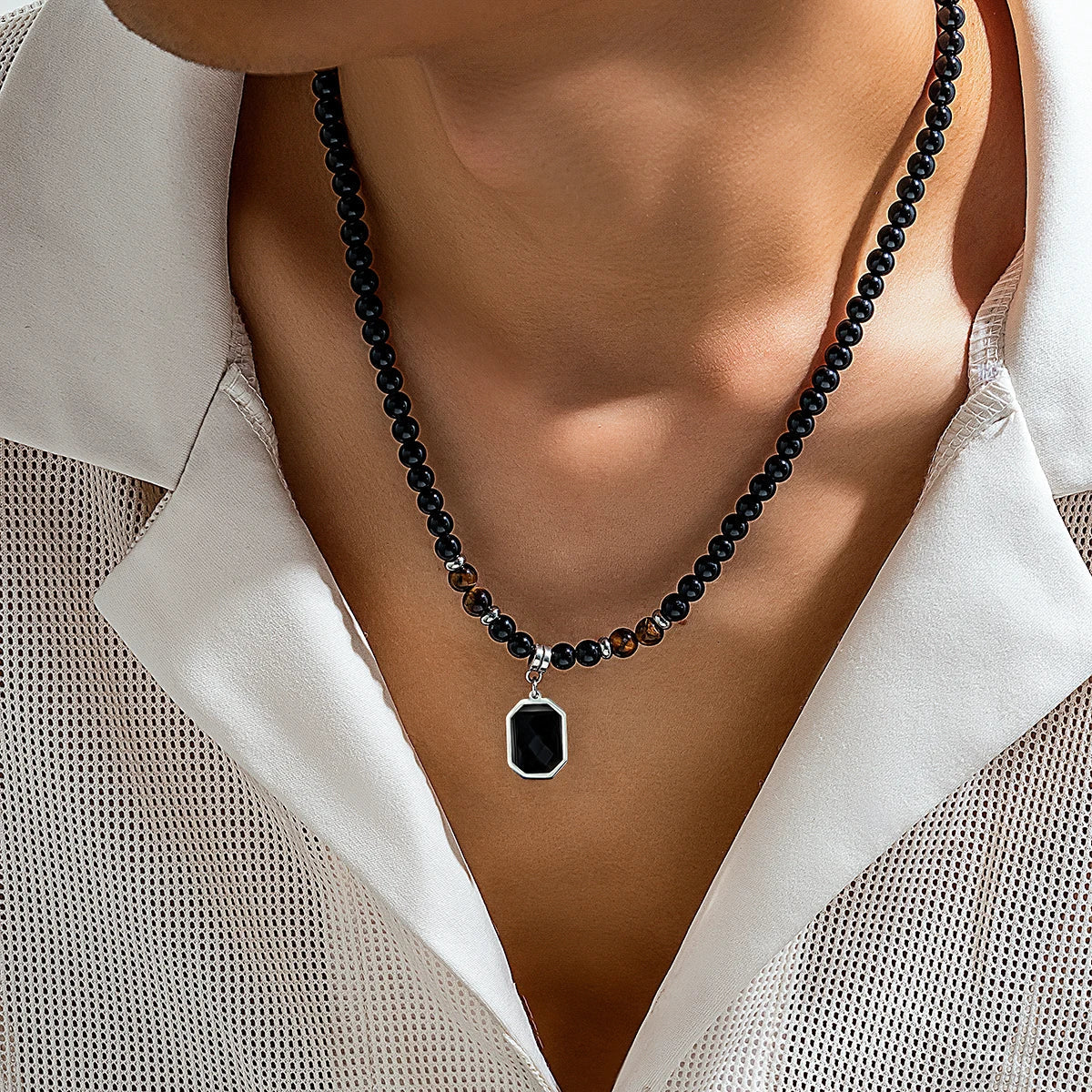 Lorenzo Don Onyx Necklace