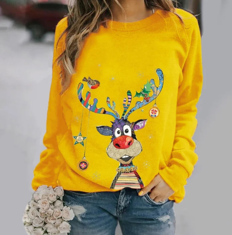 Rudolf Joy Knit – Women’s Christmas Sweater