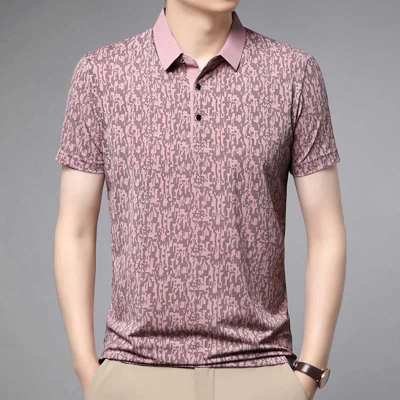 Liam Turner Pixel Weave Polo