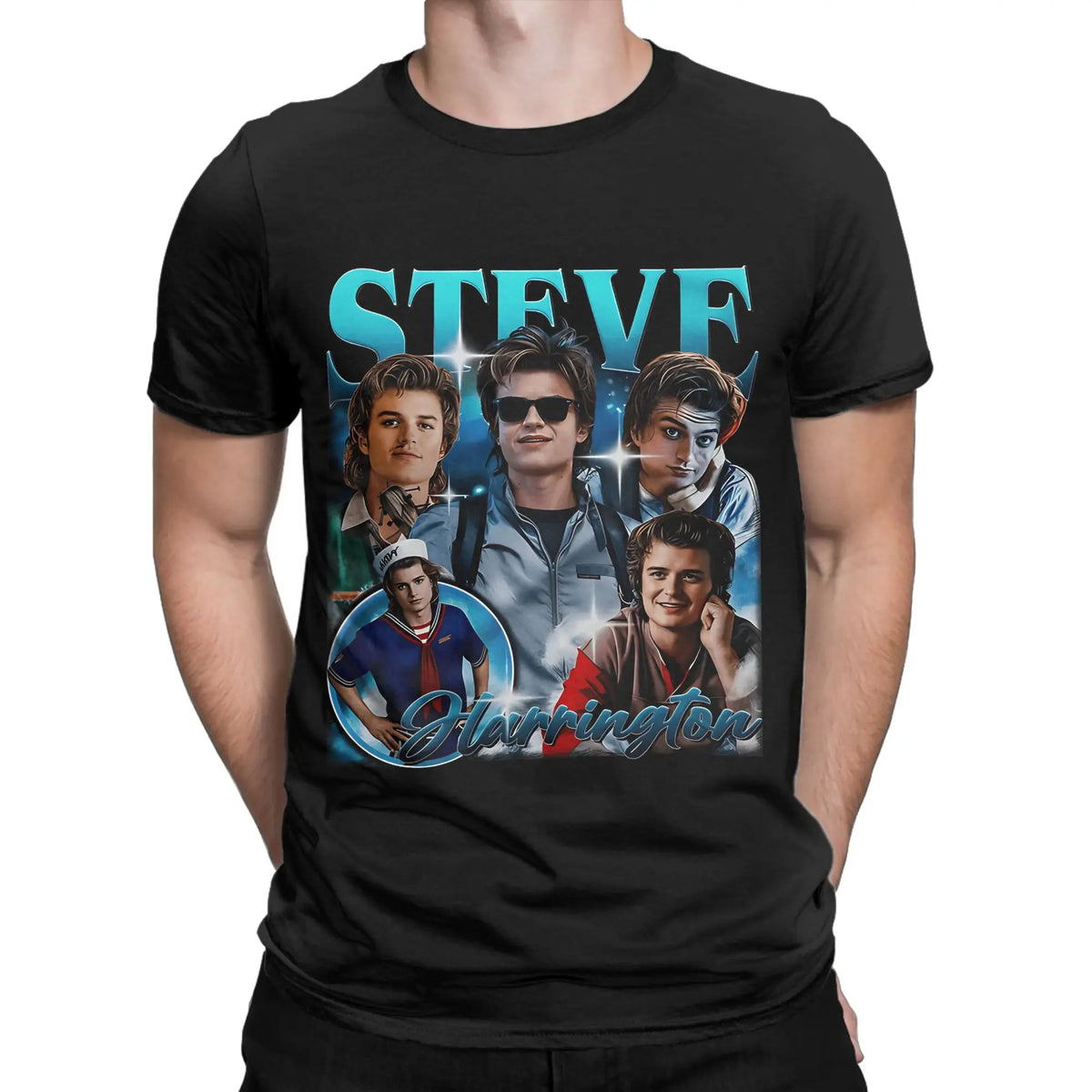 STEVE — Stranger Things Character Graphic Shirt