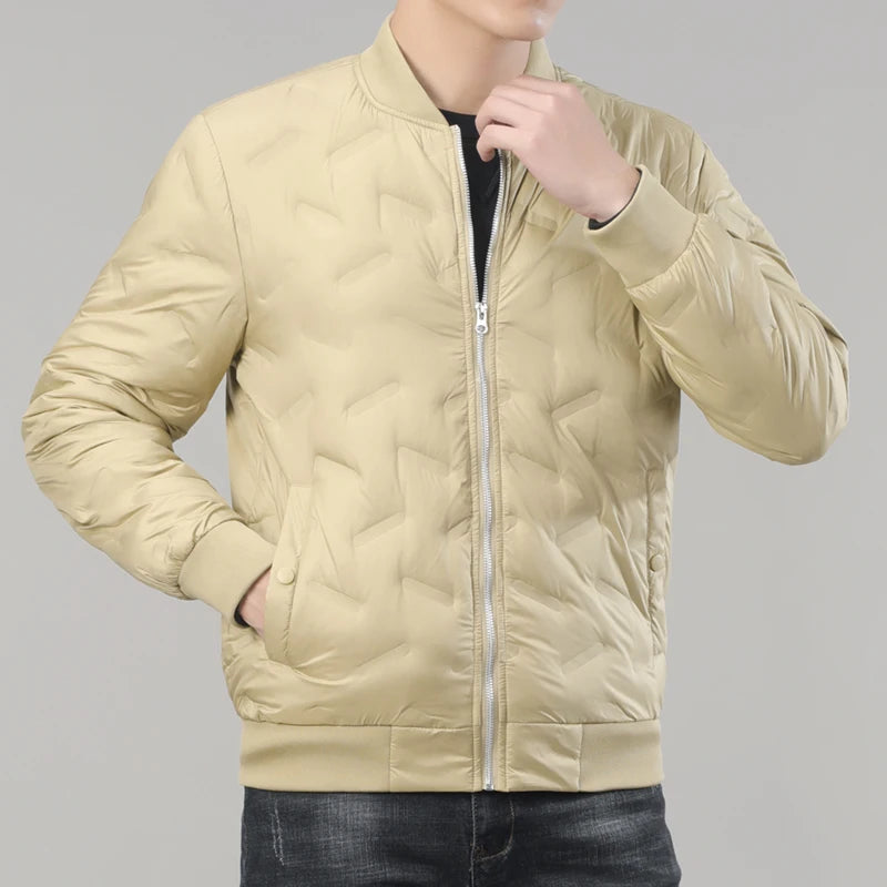 Massimo Quilted Bomber Jacket