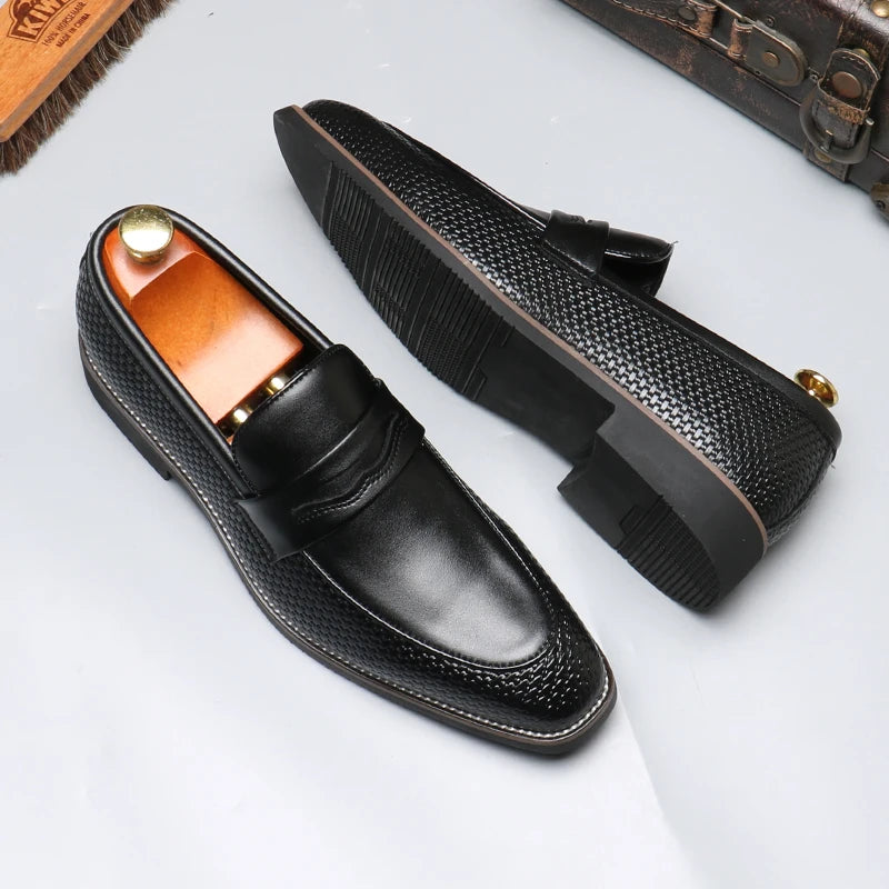 Maxwell Reed Leather Loafer