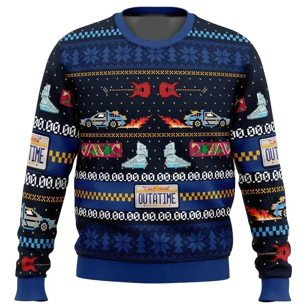 Retro Back To The Future Sweater