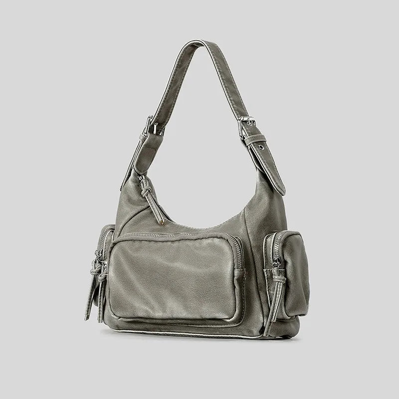 Camille Leather Shoulder Bag