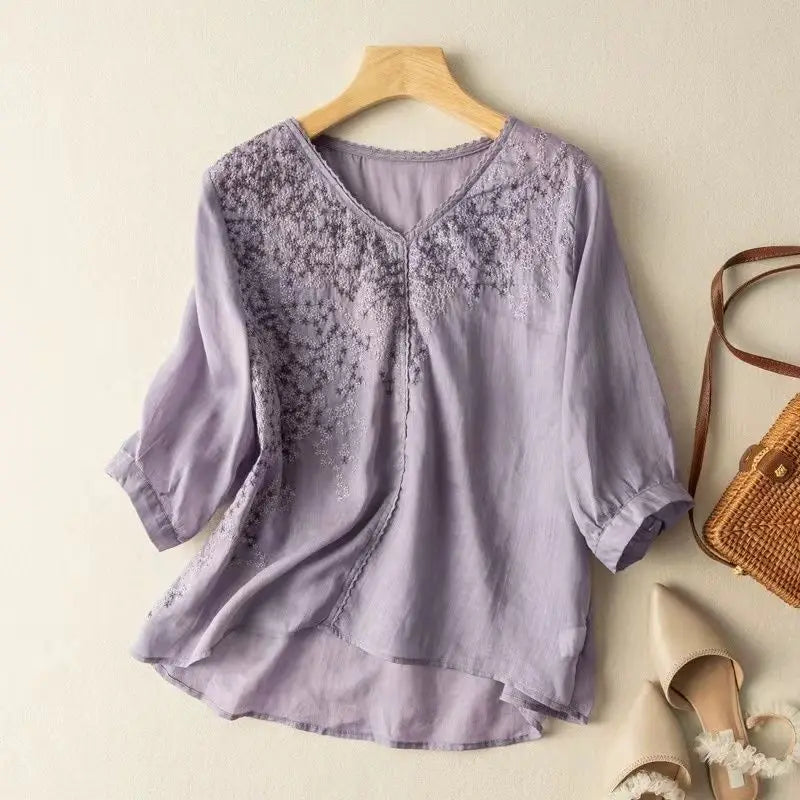 Madison Brooke Linen Shirt