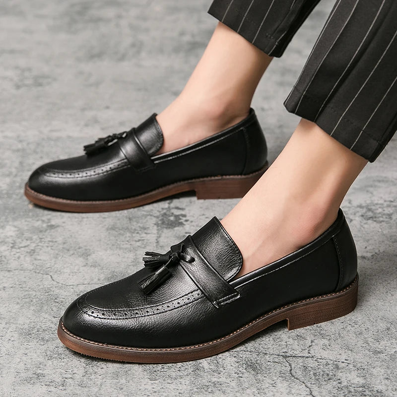 Jack Wellington Leather Loafers