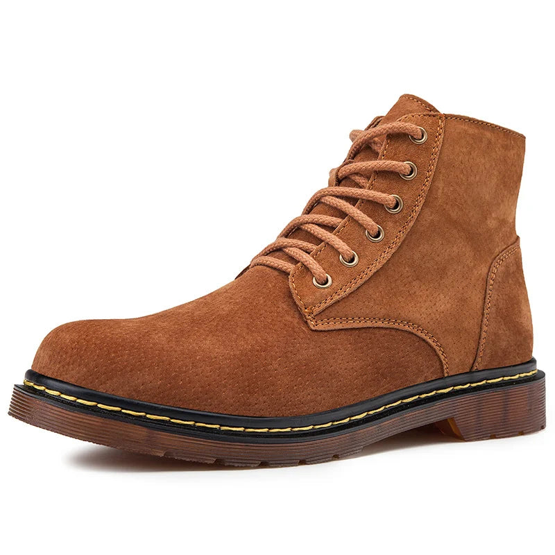 Montreal Suede Leather Boots