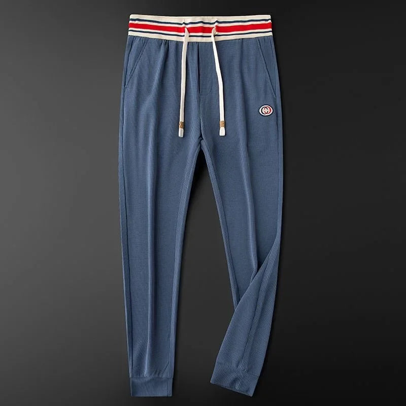 Ethan Cole Striped Rib Joggers
