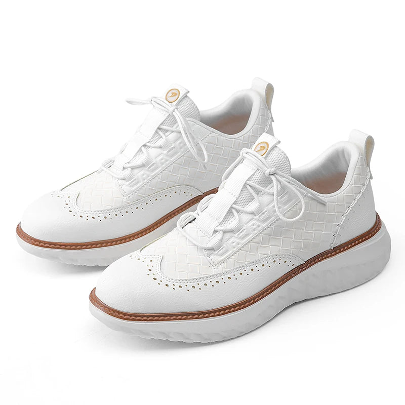Logan Pierce Textured Sneakers