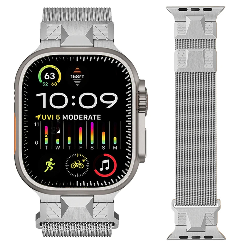 Heritage Milanese Apple Watch Band
