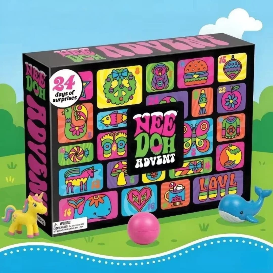 Squishy Advent Calendar 2026 with 24 Collectible Squishy Toys Holiday Countdown for Kids_3