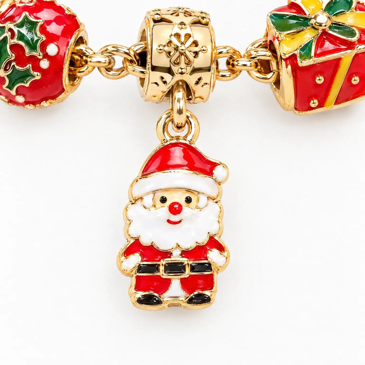 Charm Bracelet Advent Calendar 2026 with 22 Christmas Charms and 2 Bracelets Holiday Countdown Jewelry Gift_3