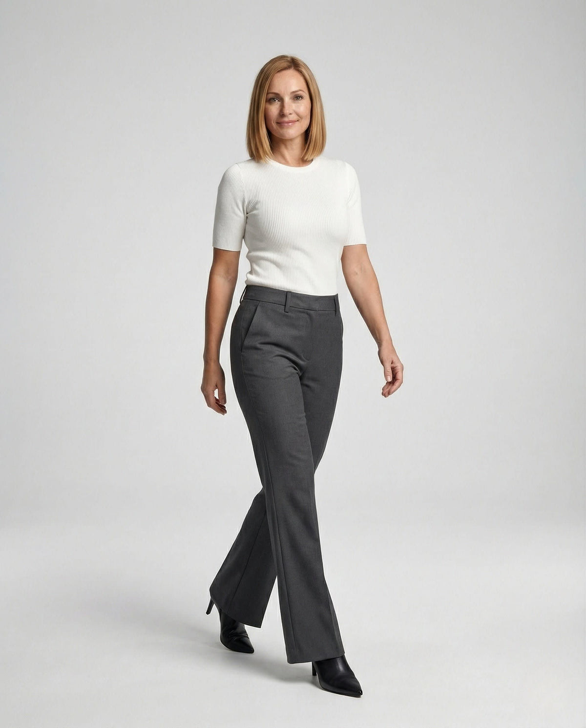 Lena Tailored Bootcut Trousers_2