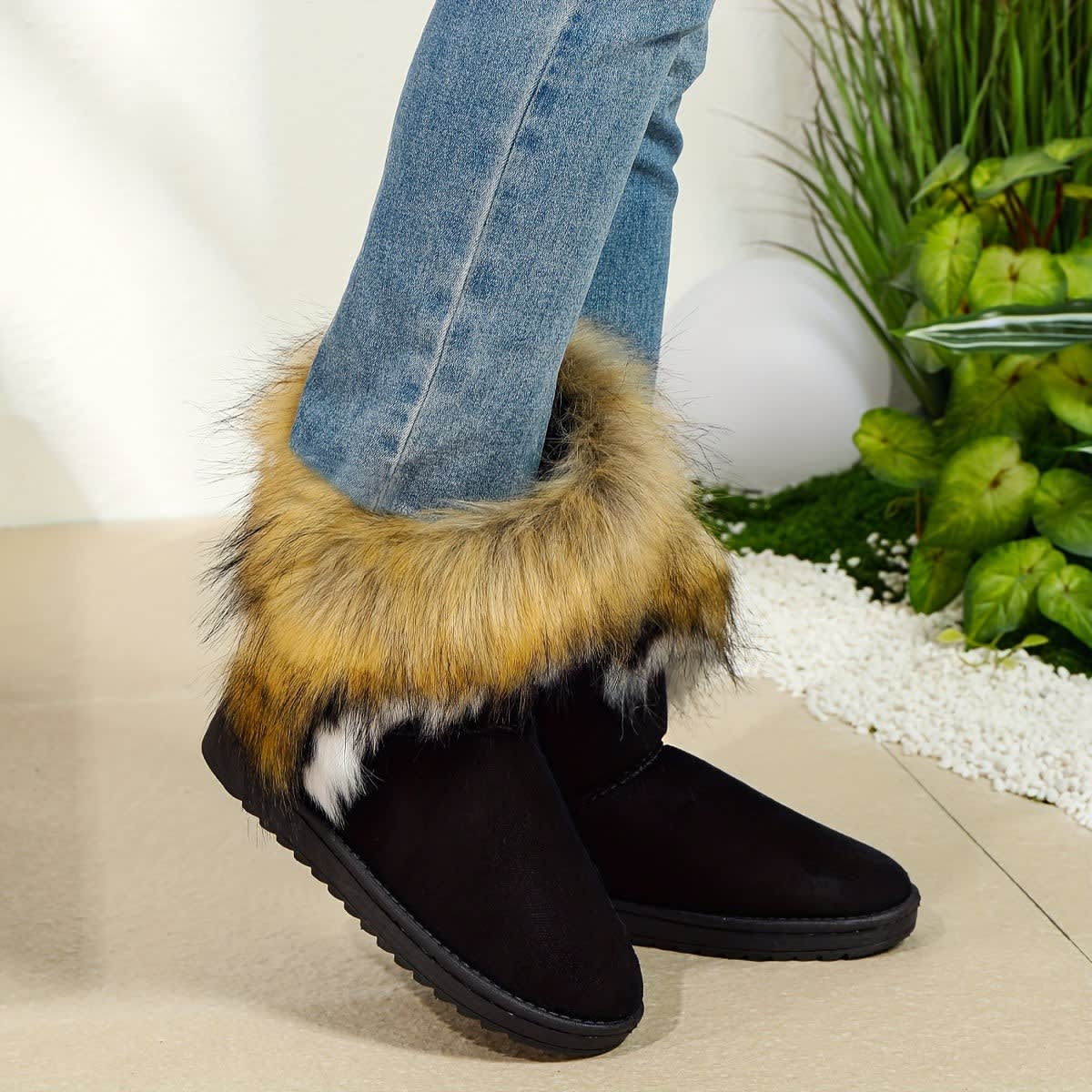 Annika Faux Fur Cuff Snow Boots_11