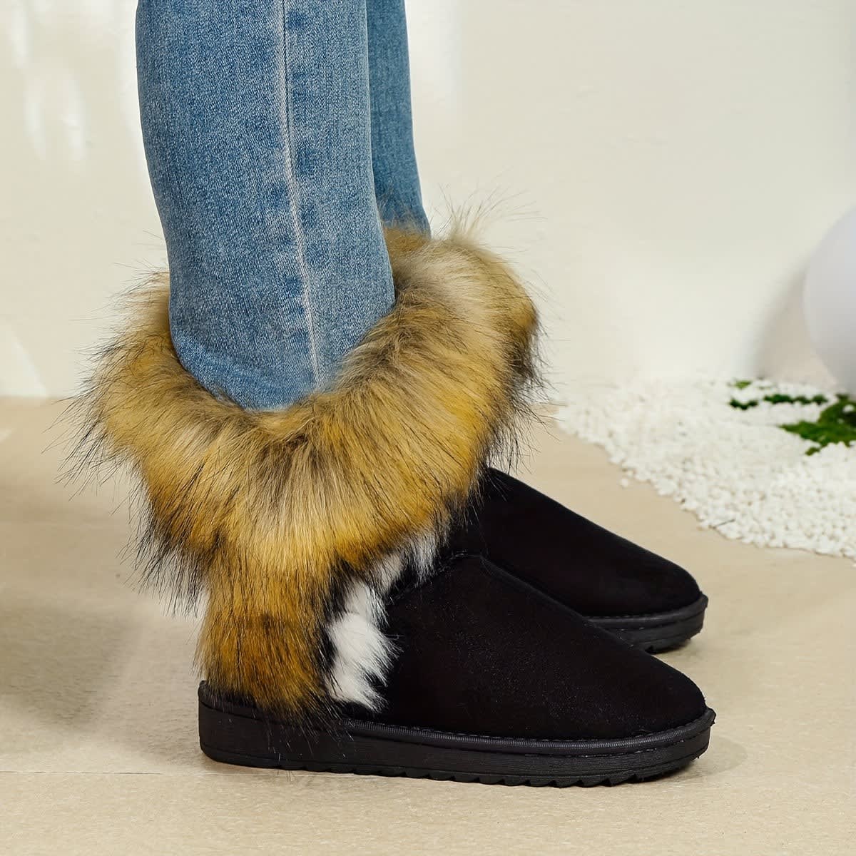 Annika Faux Fur Cuff Snow Boots_13