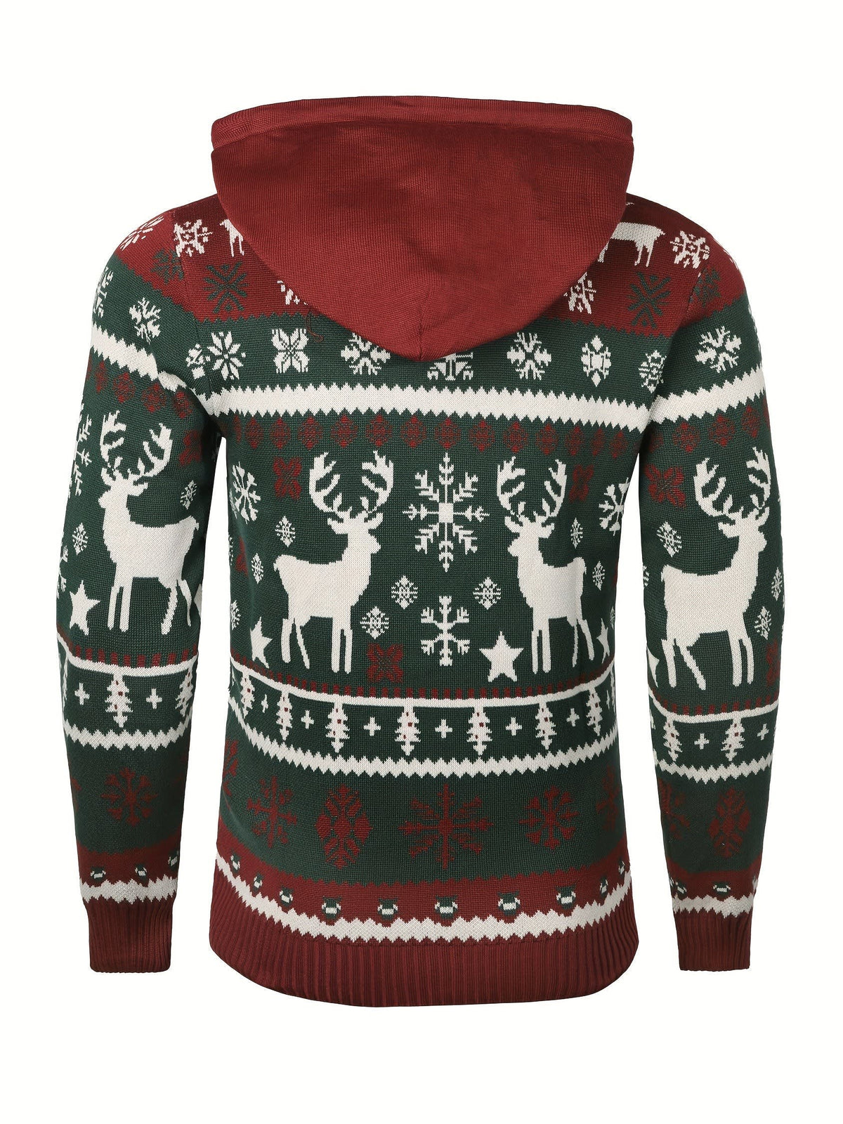 Oscar Hooded Reindeer Christmas Sweater_4