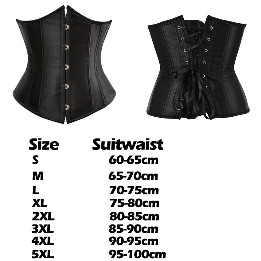 Jillian Boned Underbust Corset_4