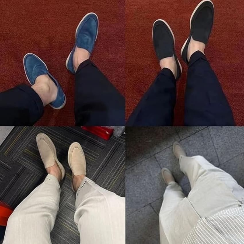 Robert Suede Moccasin Loafers_11