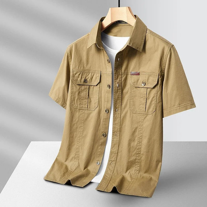 Caleb Morgan Utility Cotton Shirt