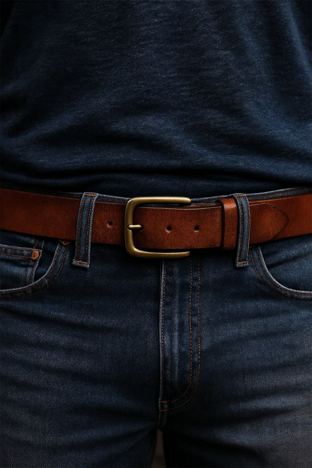Rocco Full Grain Leather Belt_8