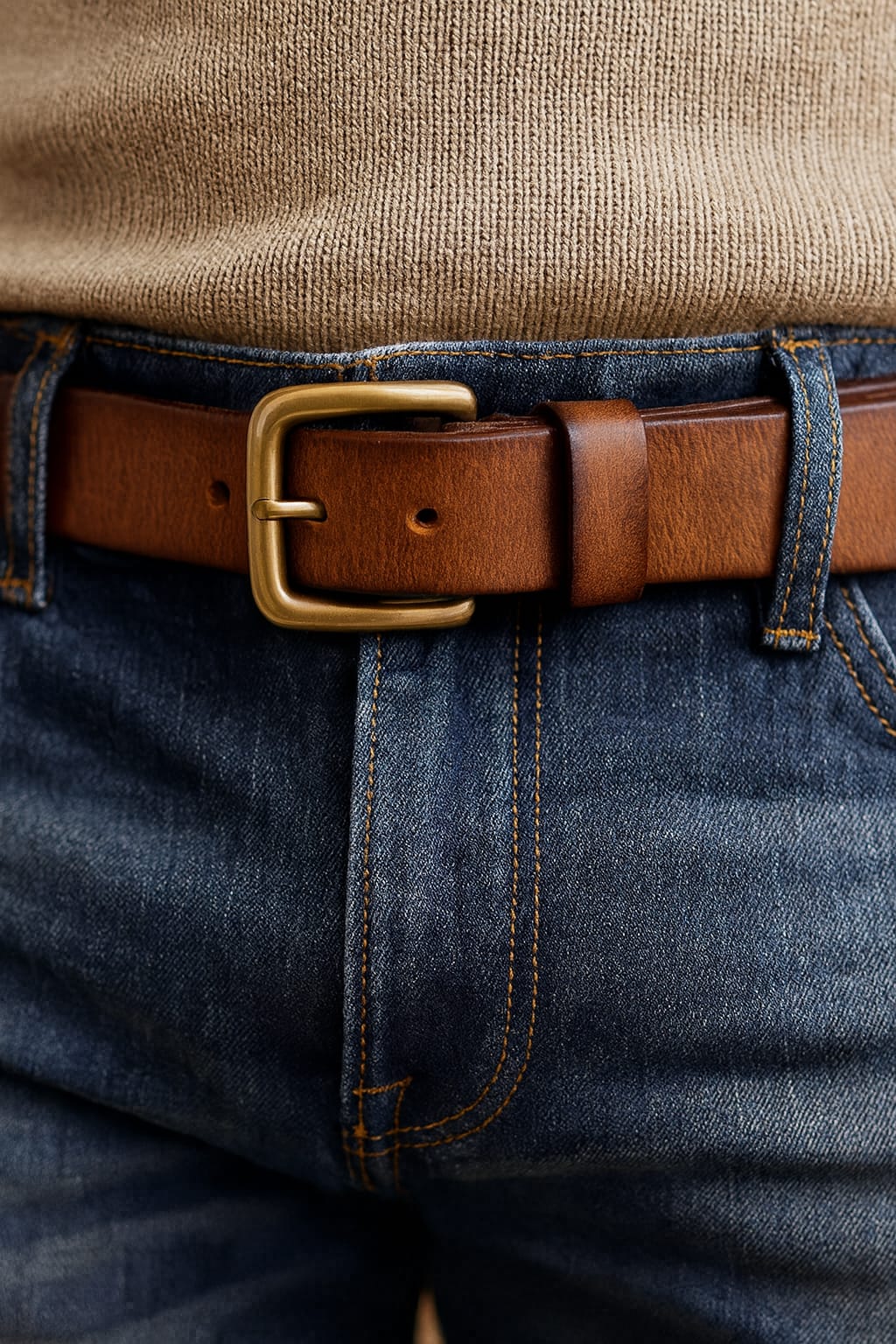 Rocco Full Grain Leather Belt_9