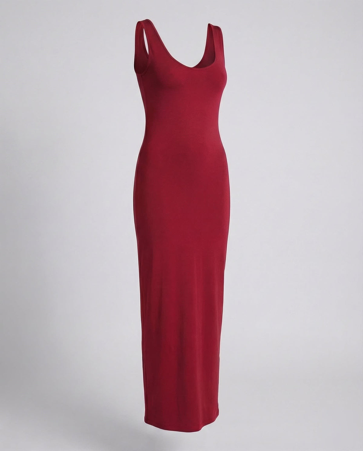 Danielle Scoop Neck Bodycon Maxi Dress_16