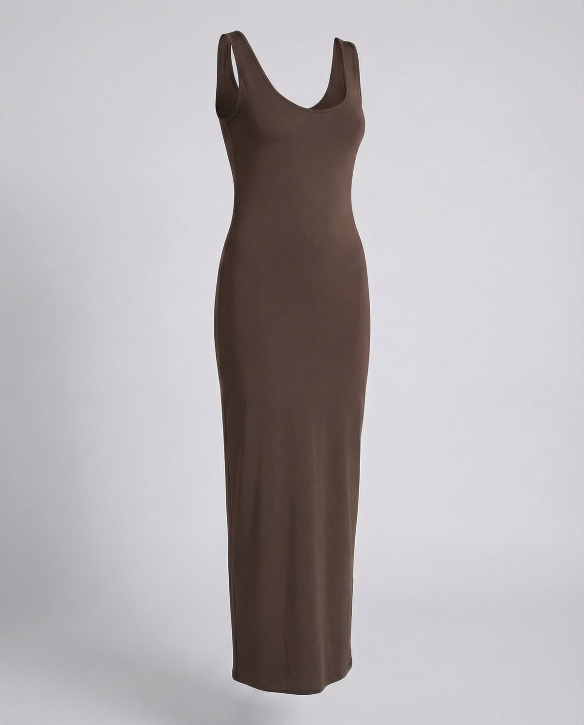 Danielle Scoop Neck Bodycon Maxi Dress_17